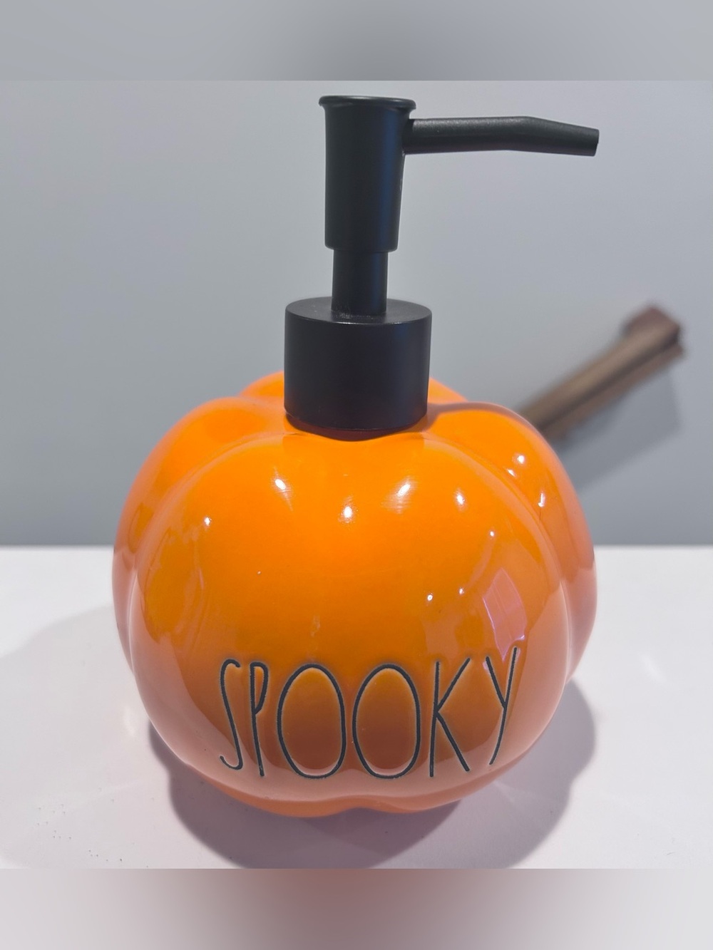 RAE DUNN “SPOOKY” PUMPKIN SOAP DISPENSER